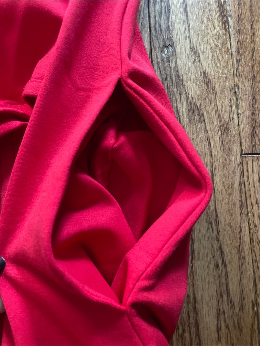 Frances Valentine Red Whitney Wrap Dress Women’s Sz Large NWT - Picture 13 of 16